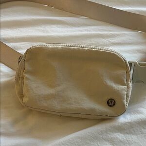 lululemon athletica Cream Belt Bag